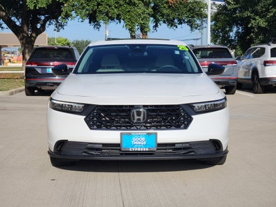 2025 Honda Accord Sedan SE