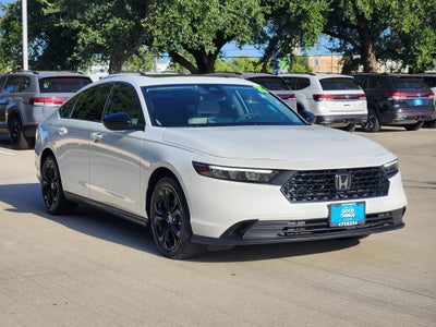 2025 Honda Accord Sedan SE