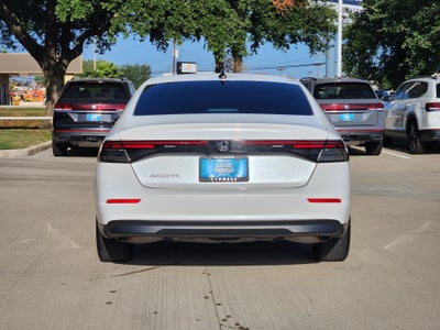 2025 Honda Accord Sedan SE