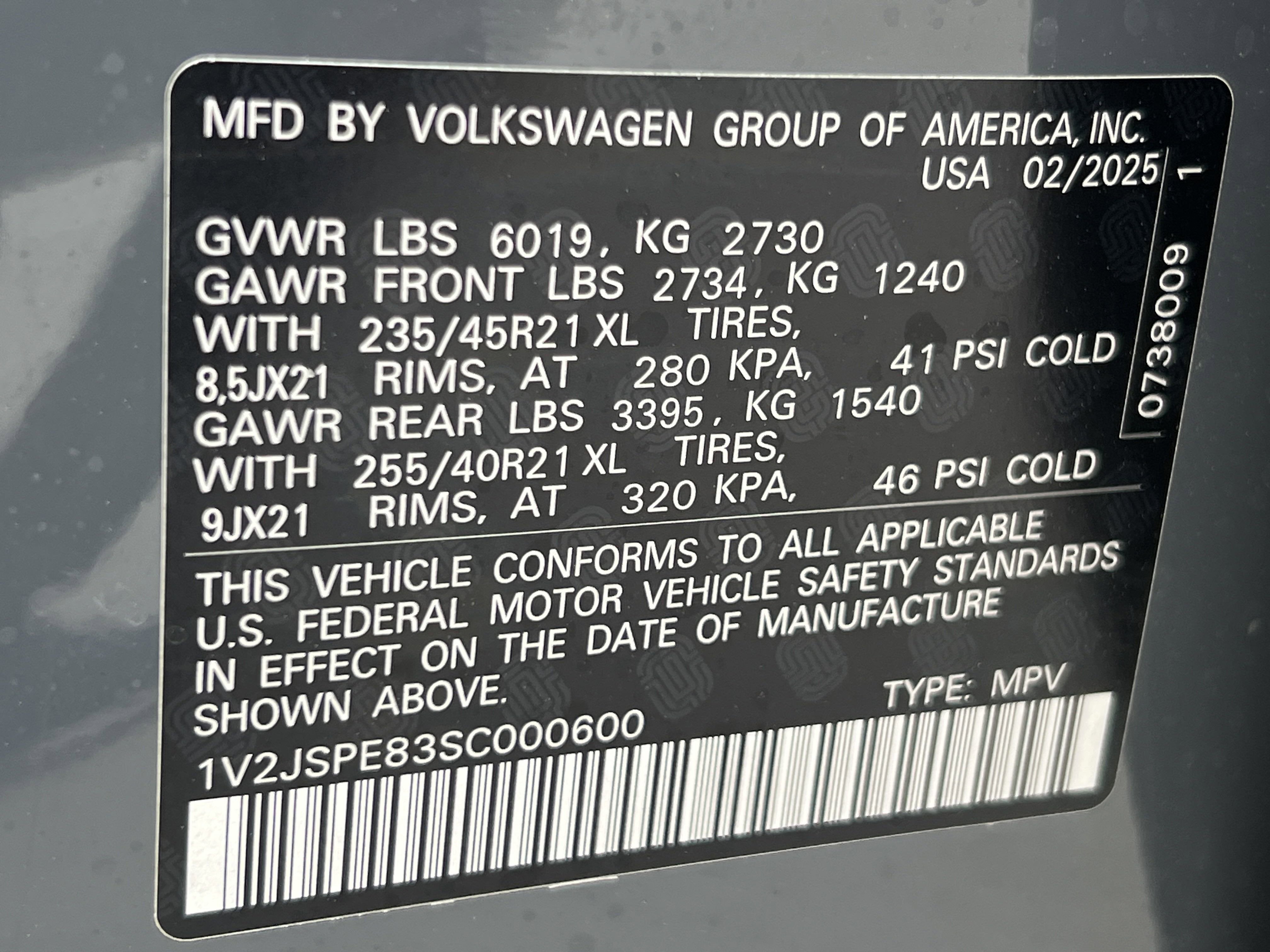 2025 Volkswagen ID.4 Pro S Plus