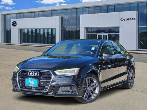2019 Audi A3 Sedan Premium Plus