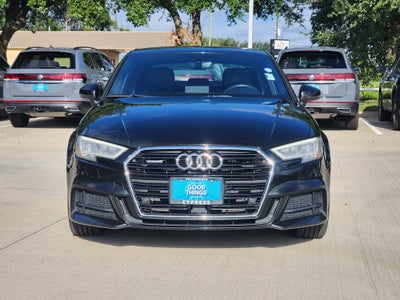 2019 Audi A3 Sedan Premium Plus