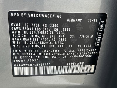 2025 Volkswagen ID. Buzz Pro S