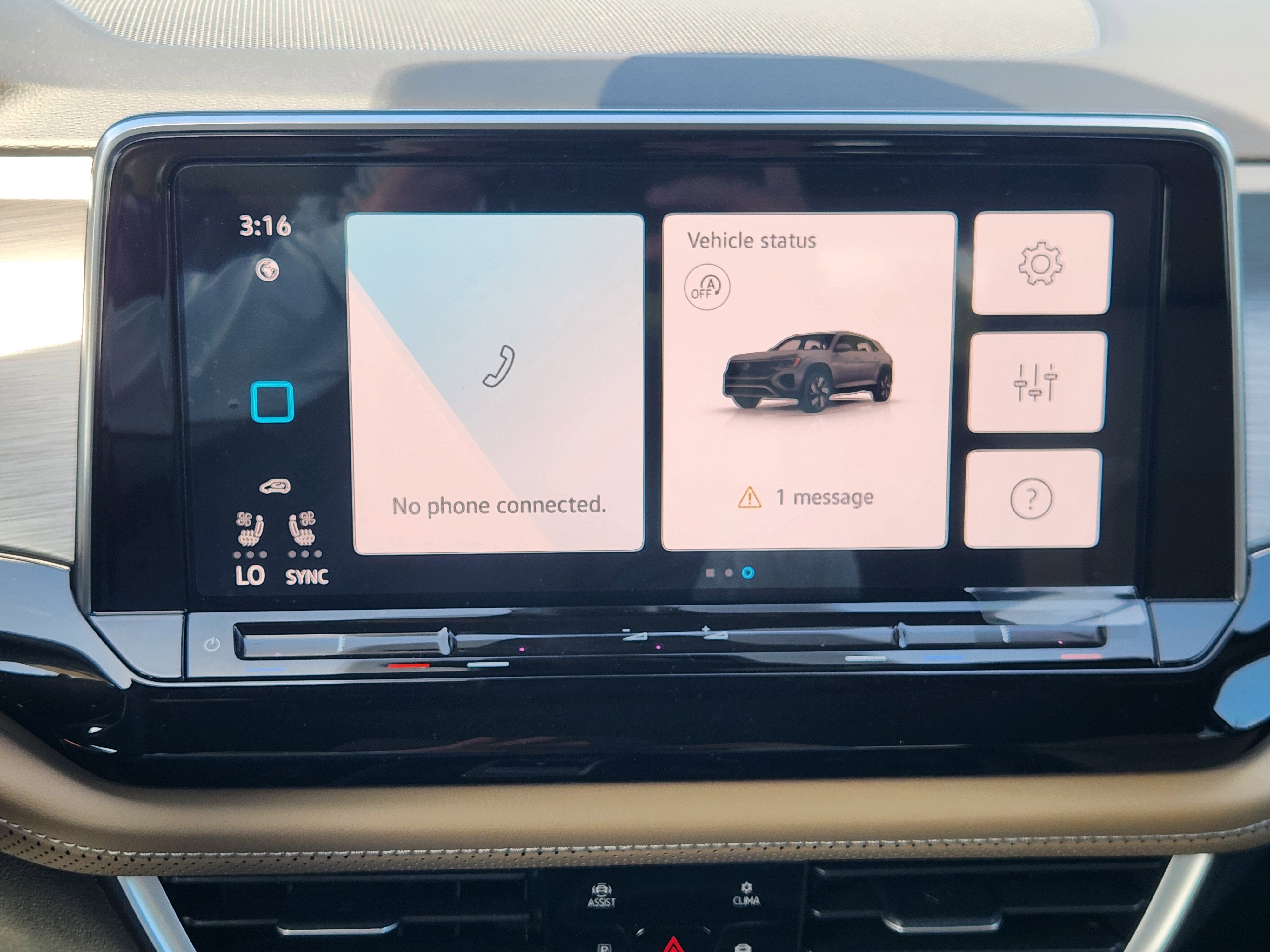 2026 Volkswagen Atlas Cross Sport 2.0T SE w/Technology
