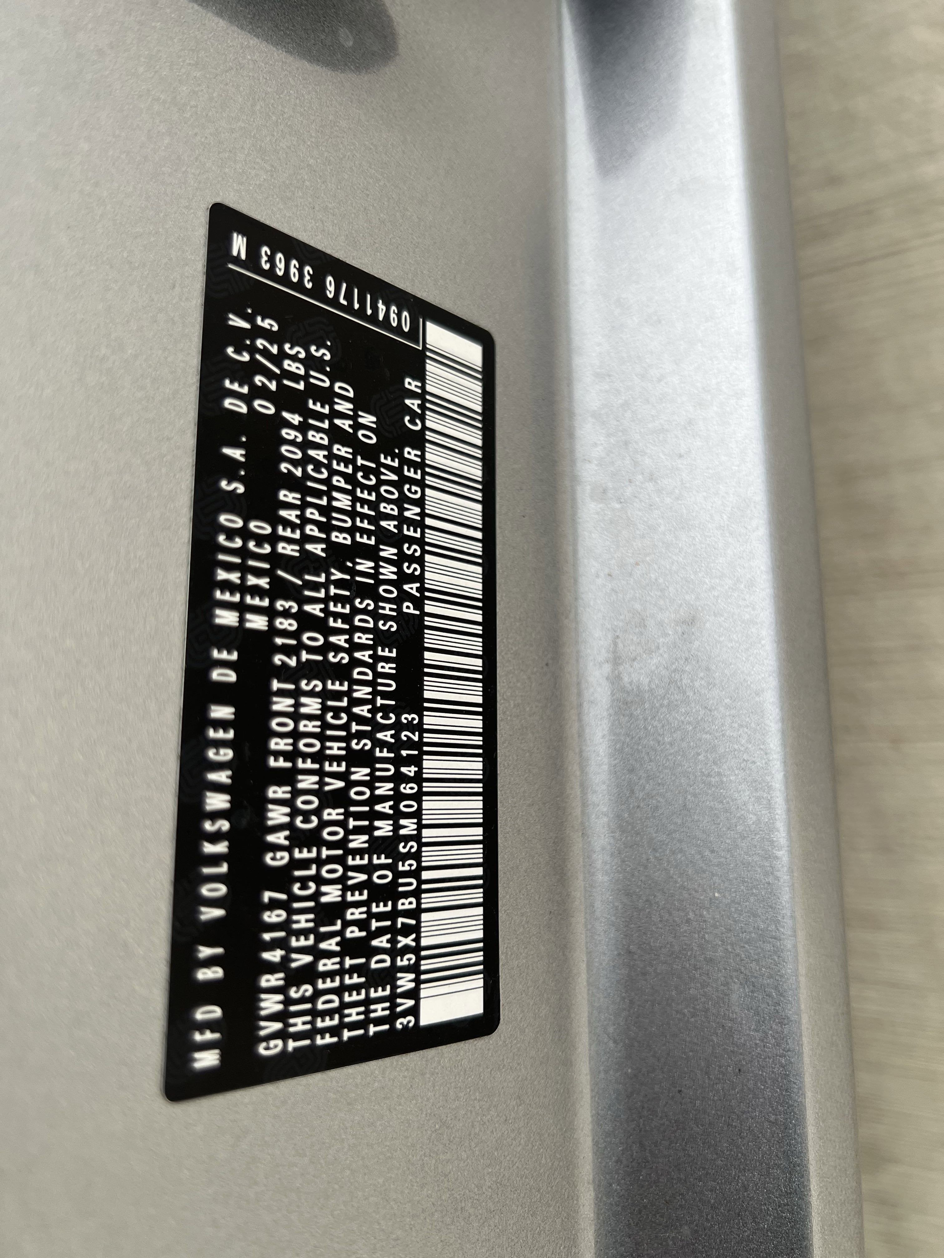 2025 Volkswagen Jetta S