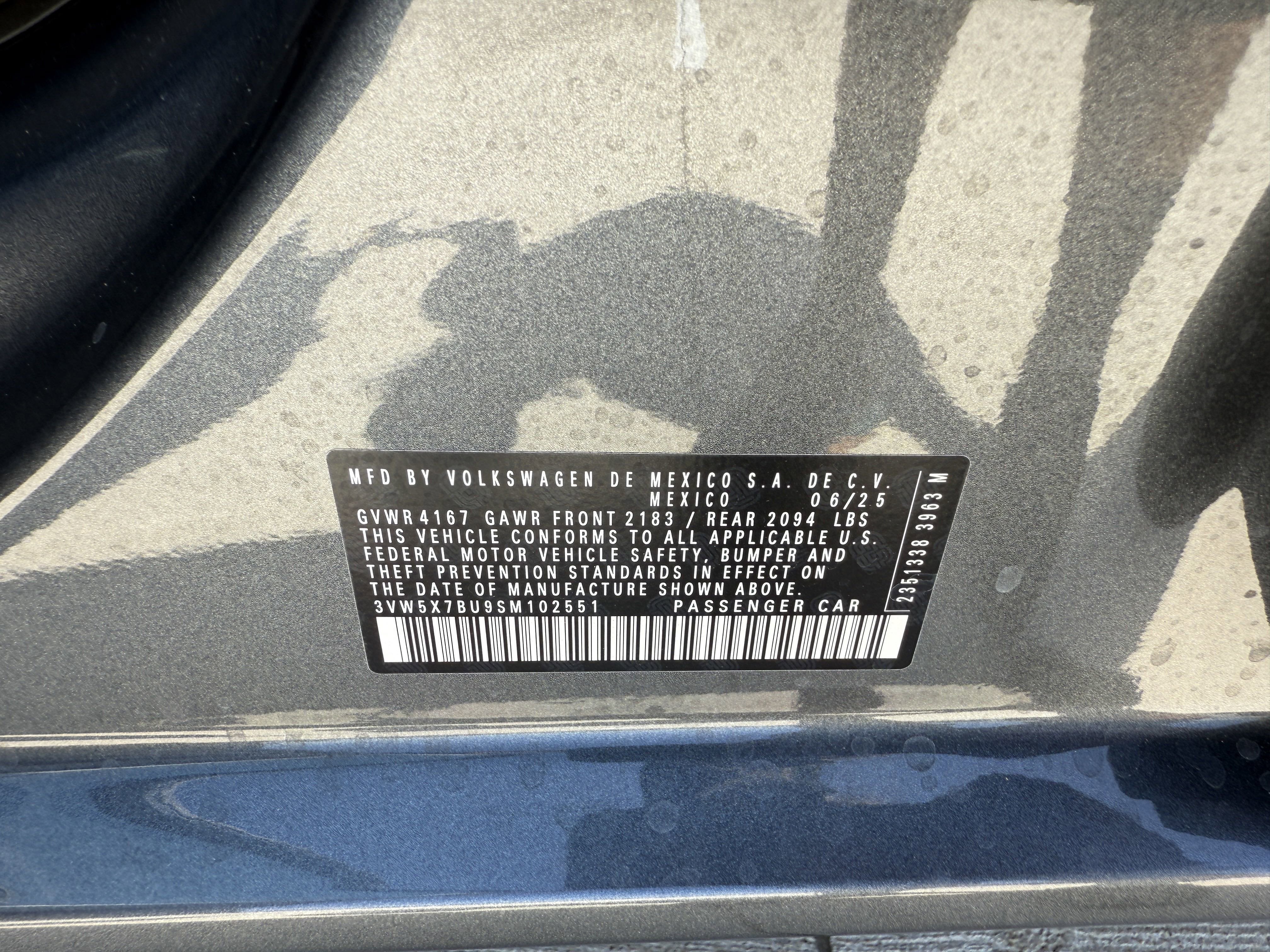 2025 Volkswagen Jetta S