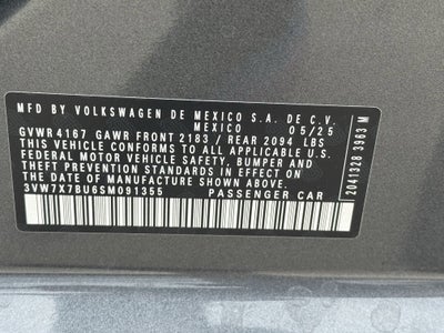 2025 Volkswagen Jetta SE